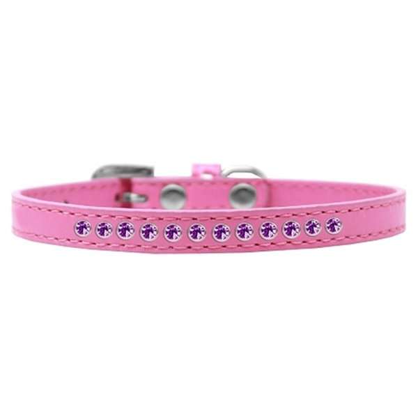 Pet Pal Purple Crystal Puppy CollarBright Pink Size 8 PE767848